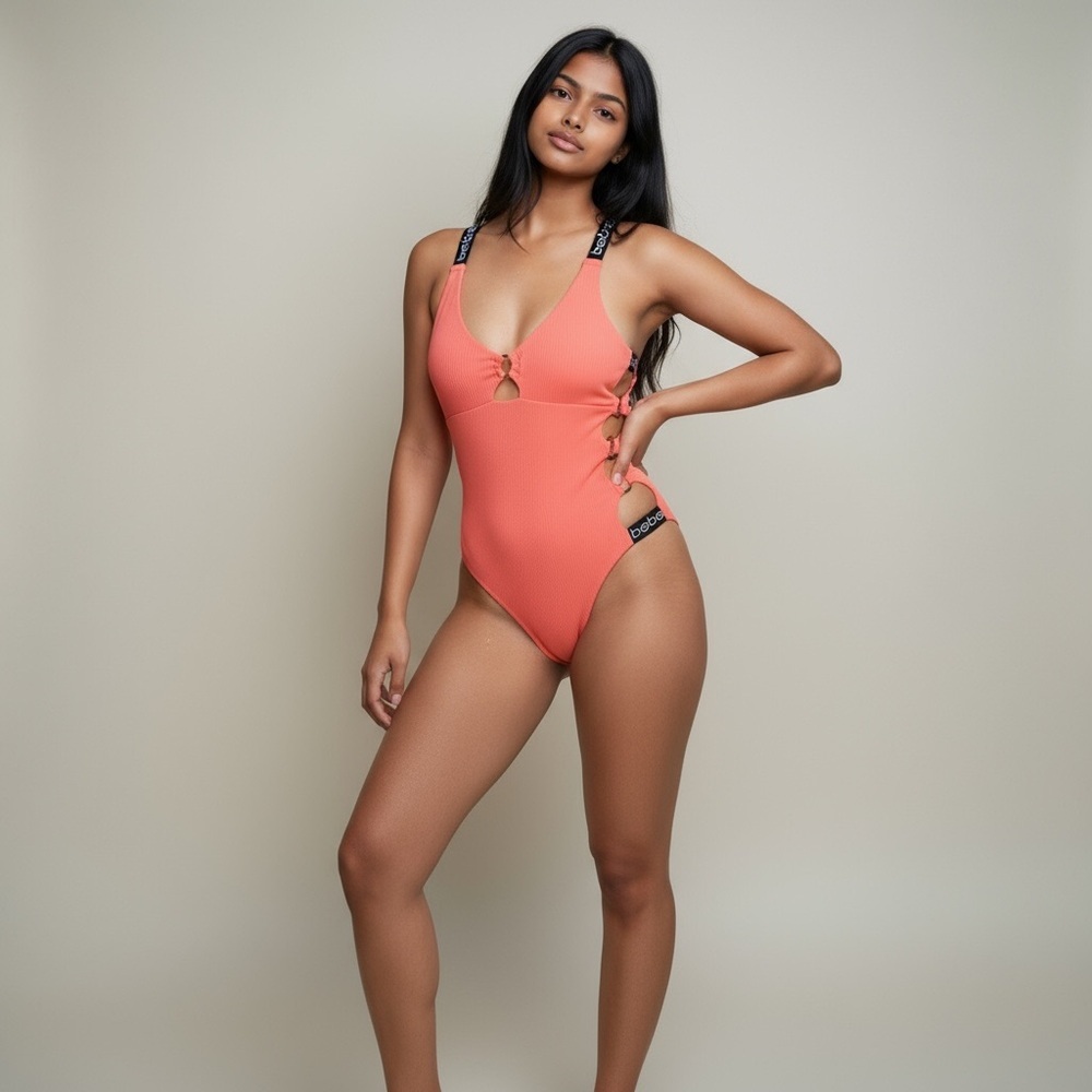 Bebe  swimwear  One-Piece size large used